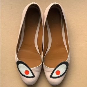 Fendi Pink Monster Ballerina Flats- Aunthentic